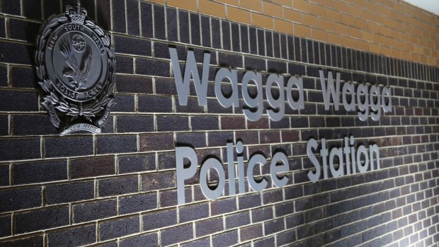 The girl, 16, was searched at Wagga Wagga police station.