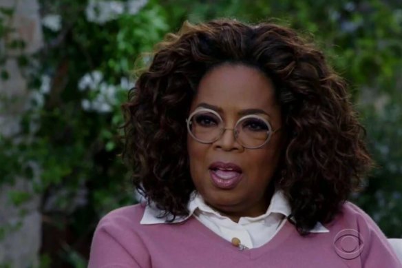 Oprah Winfrey was paid $US7 million for the interview, which attracted 17 million viewers in the US alone.