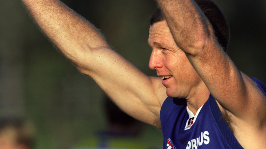 John Blakey will return in a coaching role to the Kangaroos, where he played from 1993 to 2002.