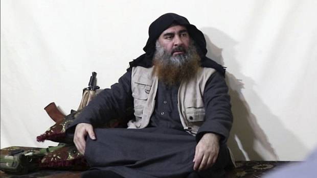 A video released in  April purported to show the leader of the Islamic State group, Abu Bakr al-Baghdadi.