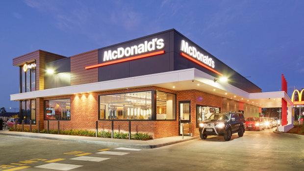 McDonald's Byford, one of the fast food chain's newest stores.