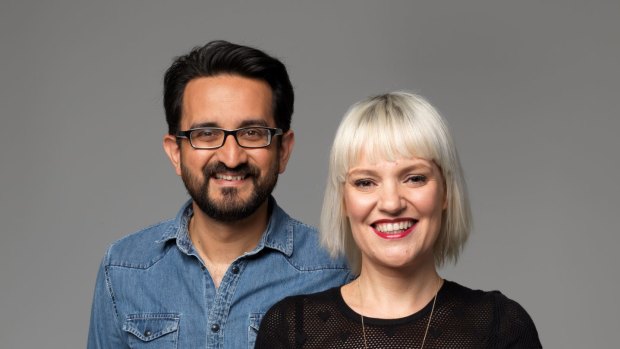 ABC breakfast hosts Sami Shah and Jacinta Parsons have been accepted...but not before time.