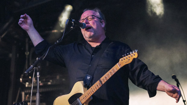 The Pixies, in their sixties, enthuse the crowd at Golden Plains 2020.