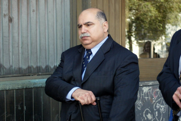 Judge Zahra pictured in 2003, when he was the senior public defender.