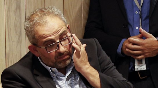 Vascular Surgeon Adib Khanafer at a media briefing after the Christchurch massacre in March.