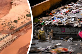 High risk medical waste has not been able to be disposed of in WA since 2019 and now with the rail line damage the government has had no choice but to temporarily bury it. 