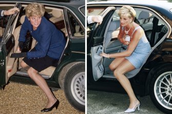     Leanne Shapton s'est inspirée d'images de la princesse Diana sortant de voitures pour son dernier livre d'illustrations. 