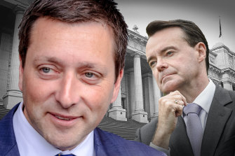 Victoria’s Matthew Guy emerged victorious over former opposition leader Michael O’Brien. 