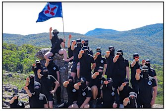 An image of the National Socialist Network from the Nazis Next Door series.