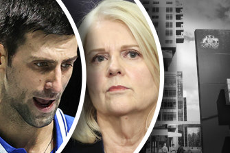 Djokovic is appealing the visa cancellation decision of Home Affairs Minister Karen Andrews.