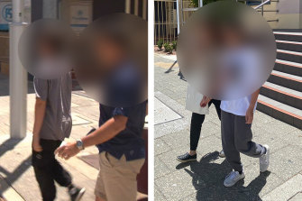 Two students accused of plotting to kill a teacher at Willetton Senior High School appeared in court on Tuesday. 