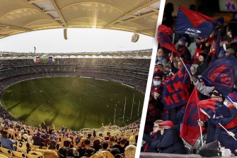 The amount of general admission tickets released for the AFL grand final at Optus Stadium could change depending on which team makes it to the season decider – and what state they hail from. 