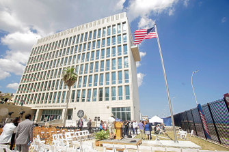 The US embassy in Cuba. The US intelligence community had always nurtured a fearful respect for their Cuban counterparts.