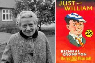 Many people thought that the author of the Just William books, Richmal Crompton, was a man.