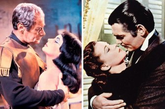 Settle in for the long haul if you’re planning to watch Cleopatra, left, or Gone with the Wind.