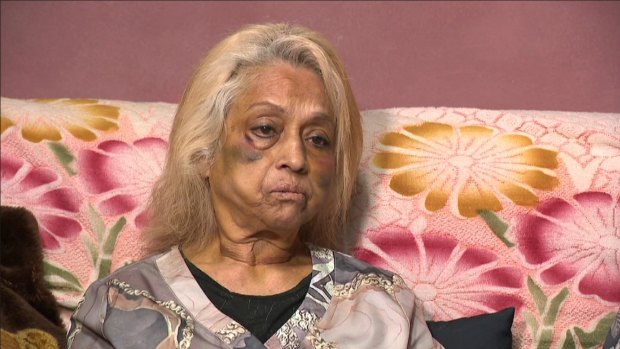 Ninette Simons, 76, was assaulted in her own home by men pretending to be police officers.