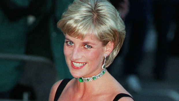 The late Diana, Princess of Wales, a month before she was killed in 1997.