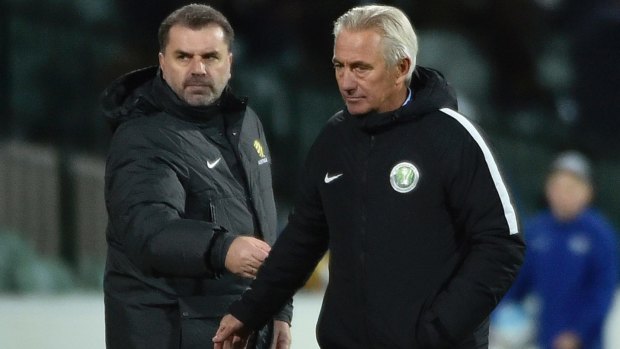 Postecoglou has been replaced by a more pragmatic coach in van Marwijk. 