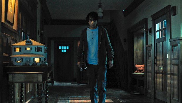 Alex Wolff in a scene from the horror film. 