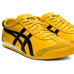 Old-school Onitsuka Tiger “Mexico 66” sneakers are top of Donovan’s shopping list.