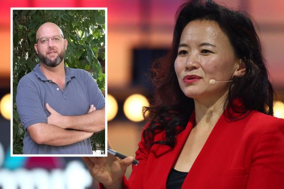 Australian journalist Cheng Lei and her partner, Nick Coyle.