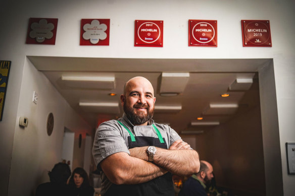 Chef Cosme Aguilar became a chef by accident after working as a restaurant porter.