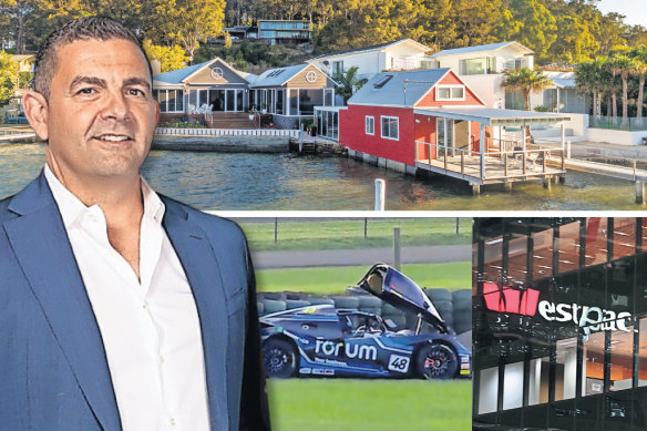 Bill Papas and his amazing alleged fraud has included racing cars, luxury homes and overseas assets. 
