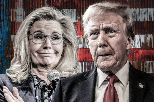 Liz Cheney faisait partie de la commission qui a enquêté sur le rôle de Donald Trump dans l'attaque du Capitole américain le 6 janvier 2021.