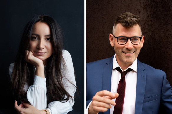 Journalists and ex-ABC broadcasters Antoinette Lattouf and Josh Szeps will debate identity politics in news media at a Festival of Dangerous Ideas event on August 24 in Sydney.