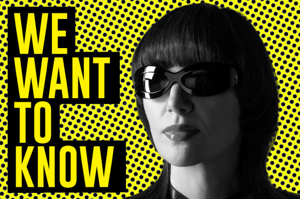 Rock icon: Karen O of the Yeah Yeah Yeahs.