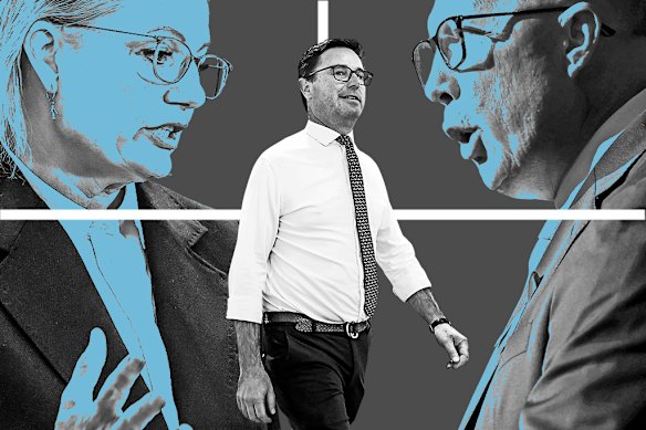 David Littleproud is walking away from the Liberals.