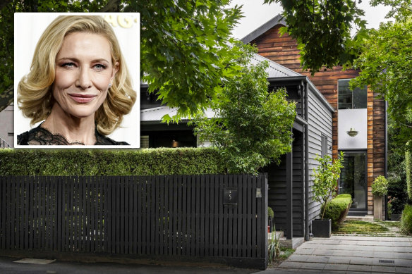 Cate Blanchett and Andrew Upton have sold their Melbourne house.