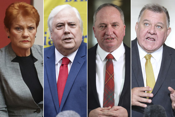 Australia’s least likeable politicians.