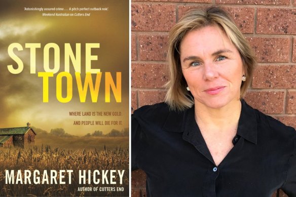 Three young people discover a body in the bush in Margaret Hickey’s Stone Town.