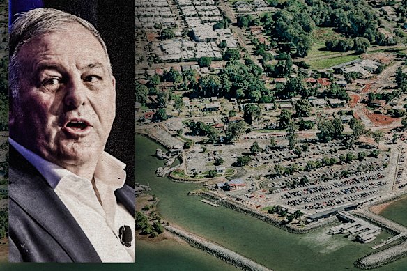 Sidelined developer Don O’Rorke has raised questions about a council decision about development at Redland Bay.