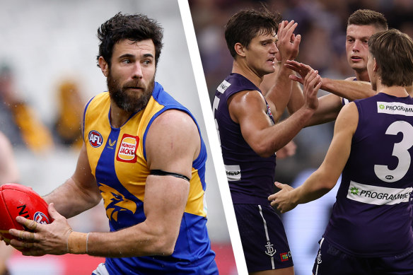 The Fremantle Dockers are happy they won’t have to fend off veteran Eagles forward Josh Kennedy in this weekend’s derby clash. 