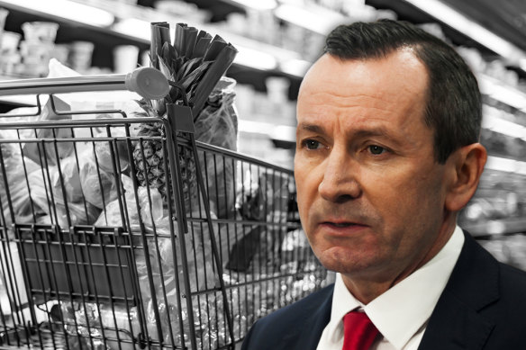 McGowan has spruiked his cost of living measures.