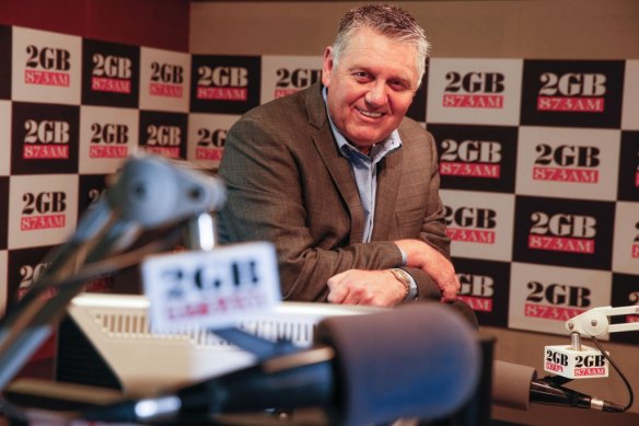 Radio 2GB announcer Ray Hadley.