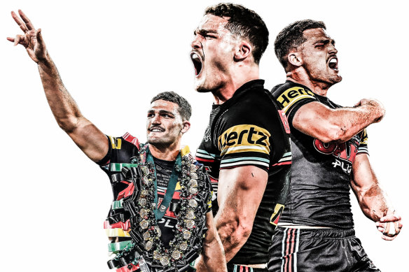 Nathan Cleary was superb in the final 17 minutes of the grand final.