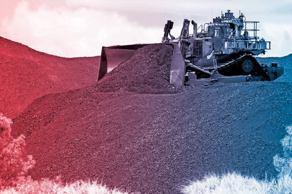 Forty-five per cent of voters said they supported Labor’s policy to tighten the requirements on big emitters, including coal mining companies.