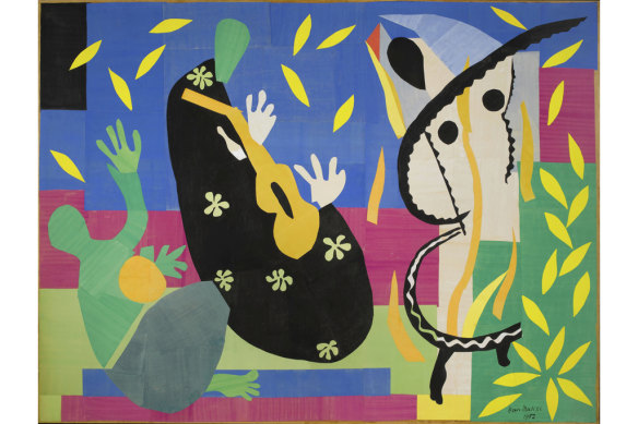 The sorrow of the king (La tristesse du roi), 1952 by Henri Matisse.