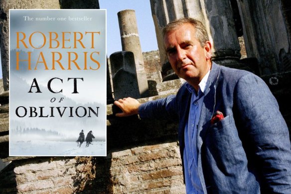 Act of Oblivion author Robert Harris says there must have been a manhunter chasing the killers of Charles I, but his name has been lost to history.