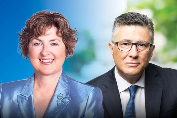 Liberal candidate for Ringwood, Cynthia Watson, and Nick Stavrou, who is contesting for the upper house, are both councillors in Boroondara.