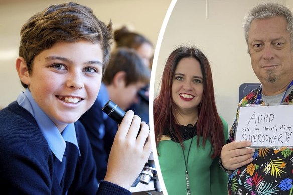 Bunbury Baptist College primary principal Tiffany Staples and deputy principal Andrew Horn came up with the idea of Learning Difference Day to help get rid of the stigma around conditions like ADHD. 