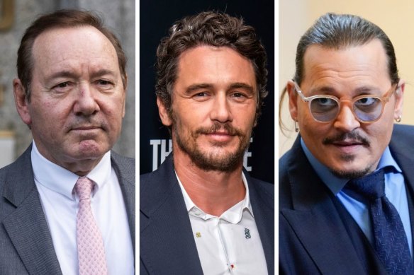 Is there any hope of resurrection for Kevin Spacey, James Franco or Johnny Depp? 