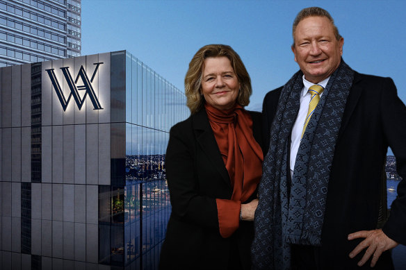 Nicola and Andrew Forrest have announced their separation.