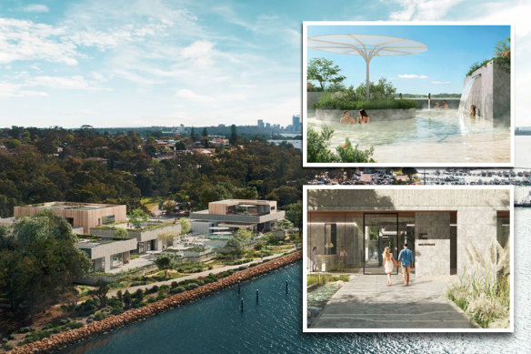 The $25 million redevelopment of the Tawarri Hot Springs in Dalkeith has been approved.