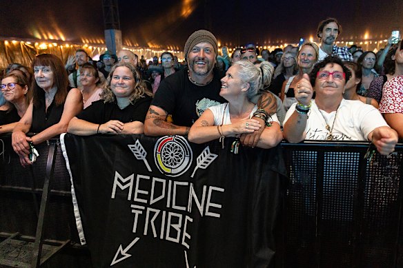 The crowd on day one of the 2025 Bluesfest, which was said to have been its last ever. 
