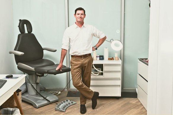 “With foot pain generally …  you’re feeling it with every step”: Dr Kade Paterson.