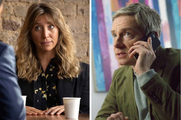 Everyone is struggling on Breeders, including parents Ally (Daisy Haggard) and Paul (Martin Freeman).